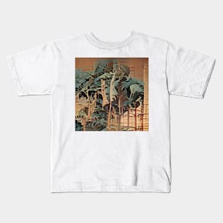 TROPICAL FOREST no4-C UKIYO-e Kids T-Shirt